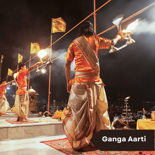 Ganga Aarti and Pooja in Varanasi